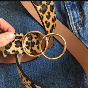 REPOSH - Leopard Print Belt